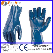 Excellent puncture abrasion nitrile coated working glove en388